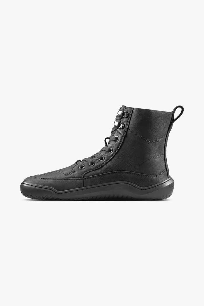 Topánky pánske kožené GOBI BOOT Vivobarefoot 305124 čierna