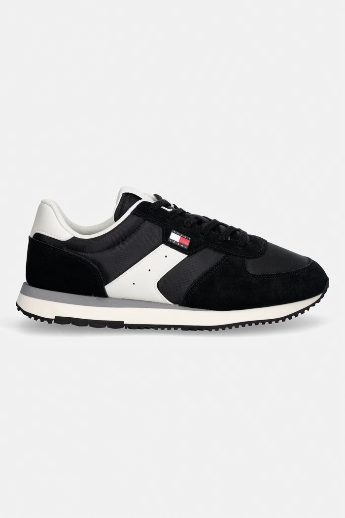 Tommy Jeans TJM EVA RUNNER MIX MATERIAL tenisice za muškarce EM0EM01737 crna AW26