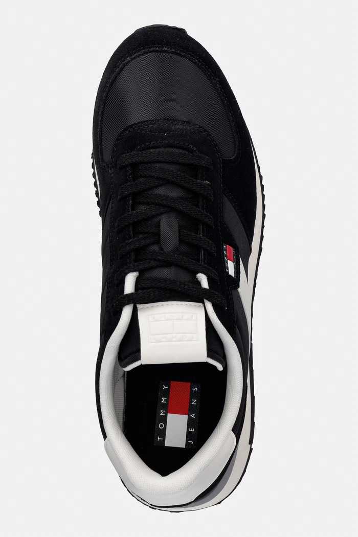 Tommy Jeans TJM EVA RUNNER MIX MATERIAL tenisice za muškarce crna EM0EM01737