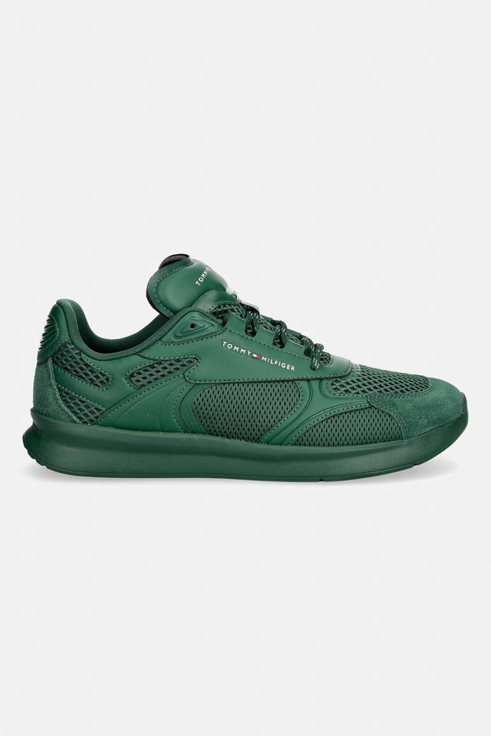Tommy Hilfiger LIGHTWEIGHT RUNNER MONOCOLOR tenisice za muškarce FM0FM05928 zelena AW26