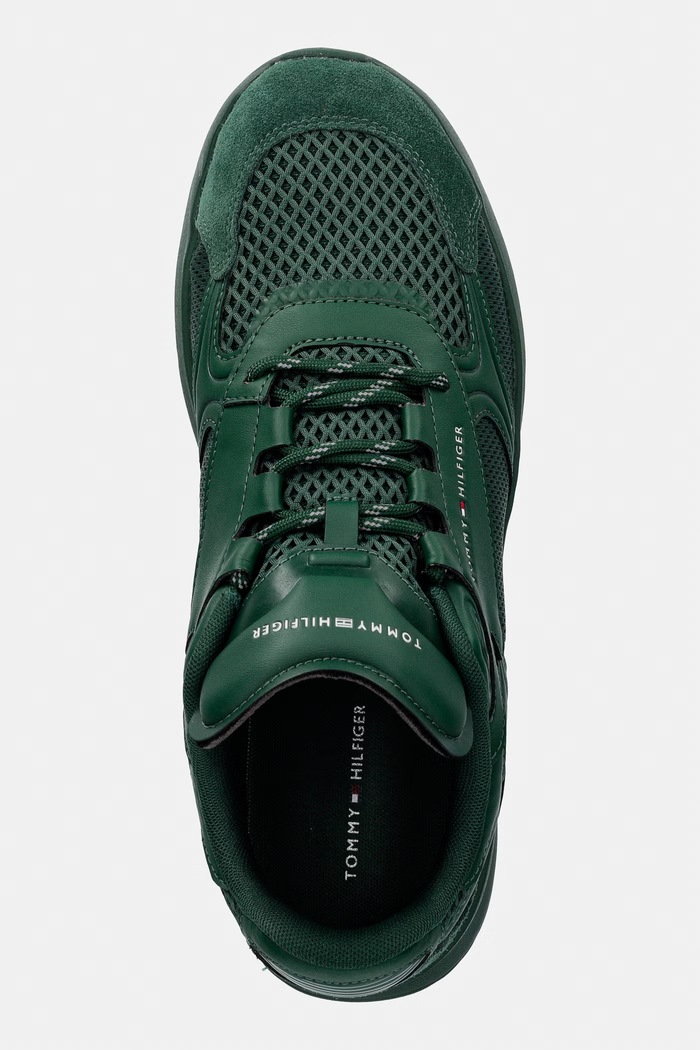 Tommy Hilfiger LIGHTWEIGHT RUNNER MONOCOLOR tenisice za muškarce zelena FM0FM05928