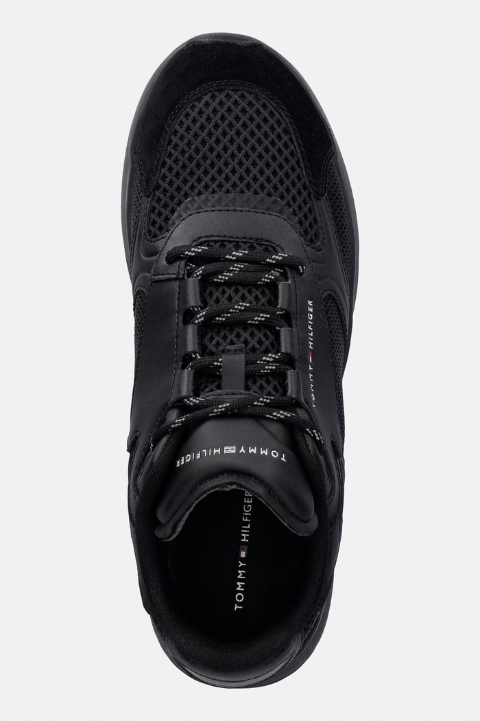 Tommy Hilfiger LIGHTWEIGHT RUNNER MONOCOLOR tenisice za muškarce crna FM0FM05928