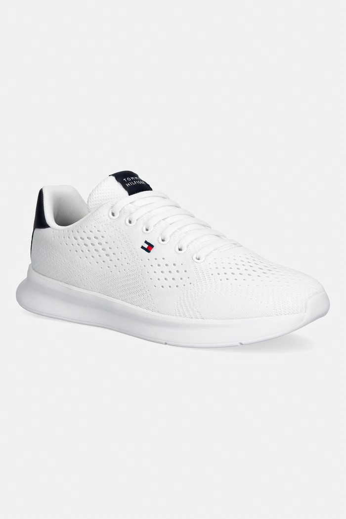 Tommy Hilfiger LIGHTWEIGHT RUNNER KNIT superge moške bela FM0FM05909