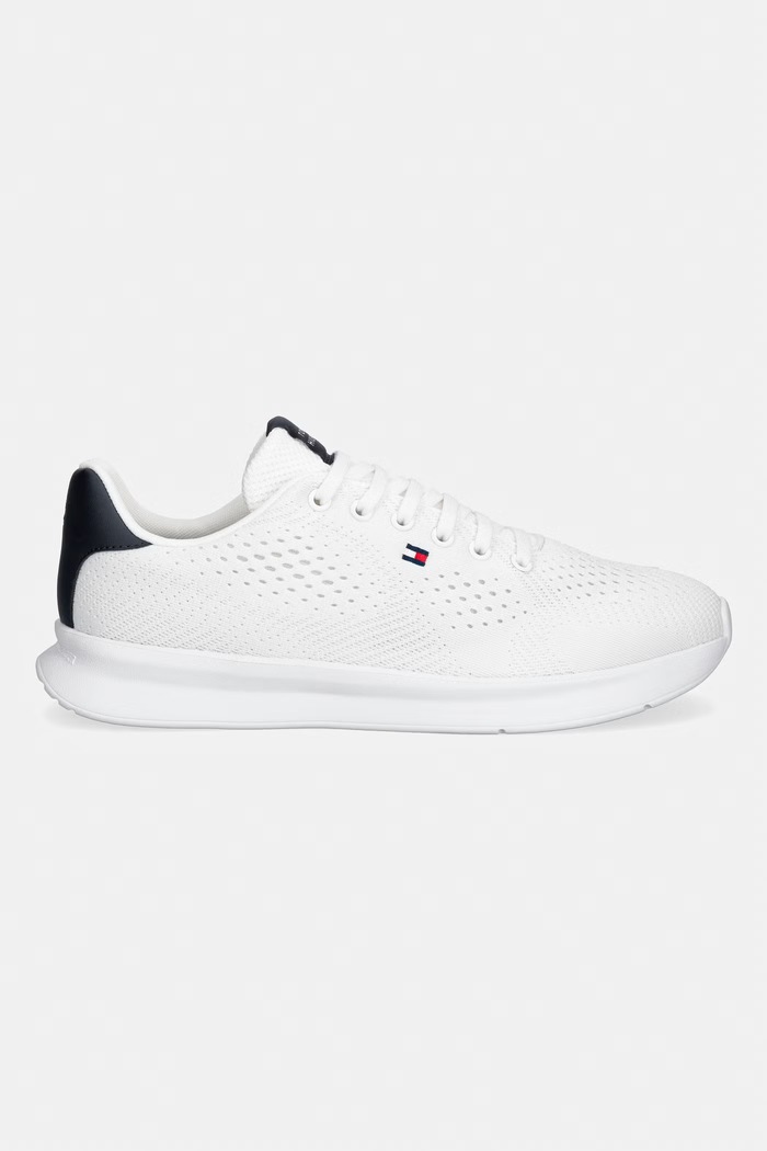 Tommy Hilfiger LIGHTWEIGHT RUNNER KNIT superge moške FM0FM05909 bela AW26