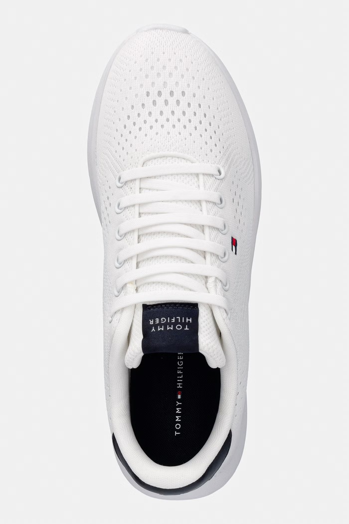 Tommy Hilfiger LIGHTWEIGHT RUNNER KNIT superge moške bela FM0FM05909