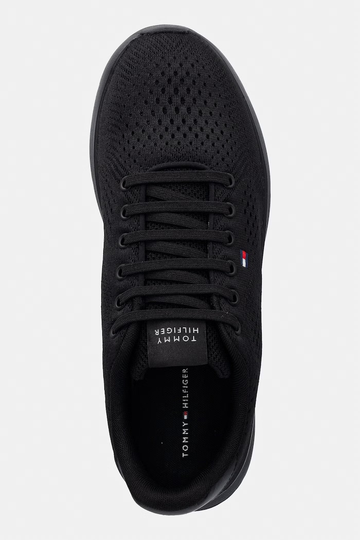 Tommy Hilfiger LIGHTWEIGHT RUNNER KNIT superge moške črna FM0FM05909