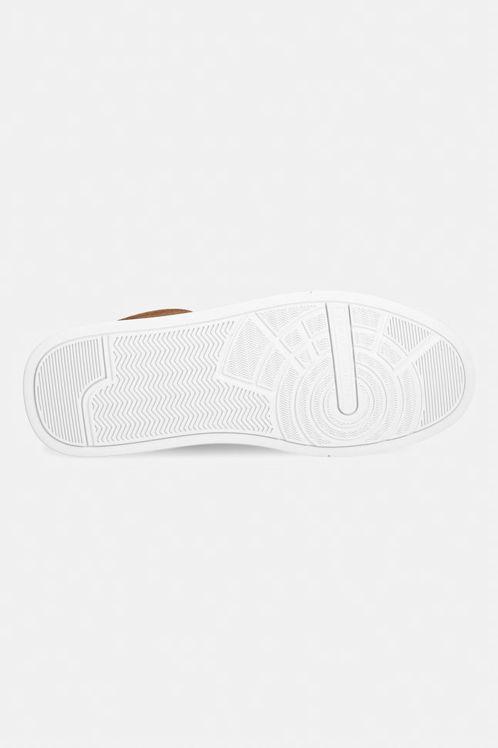 Tommy Hilfiger TH COURT PREMIUM SUEDE sneakersy męskie zamszowe FM0FM05880 brązowy