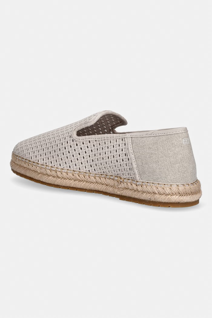 Obuv Tommy Hilfiger espadrilky pánske FLEX HILFIGER KNIT ESPADRILLE FM0FM05894 béžová