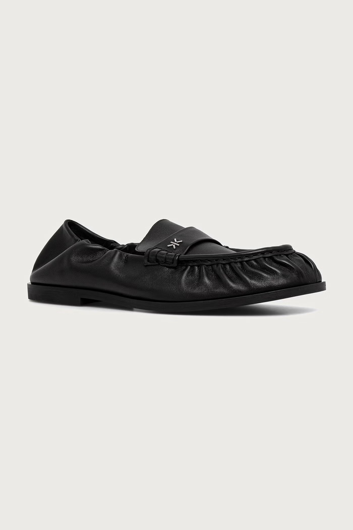 Kenzo Mokasinke za muškarce od kože Loafer crna FG65LO410L79.99
