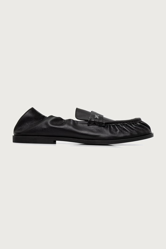 Kenzo Mokasinke za muškarce od kože Loafer FG65LO410L79.99 crna AW26