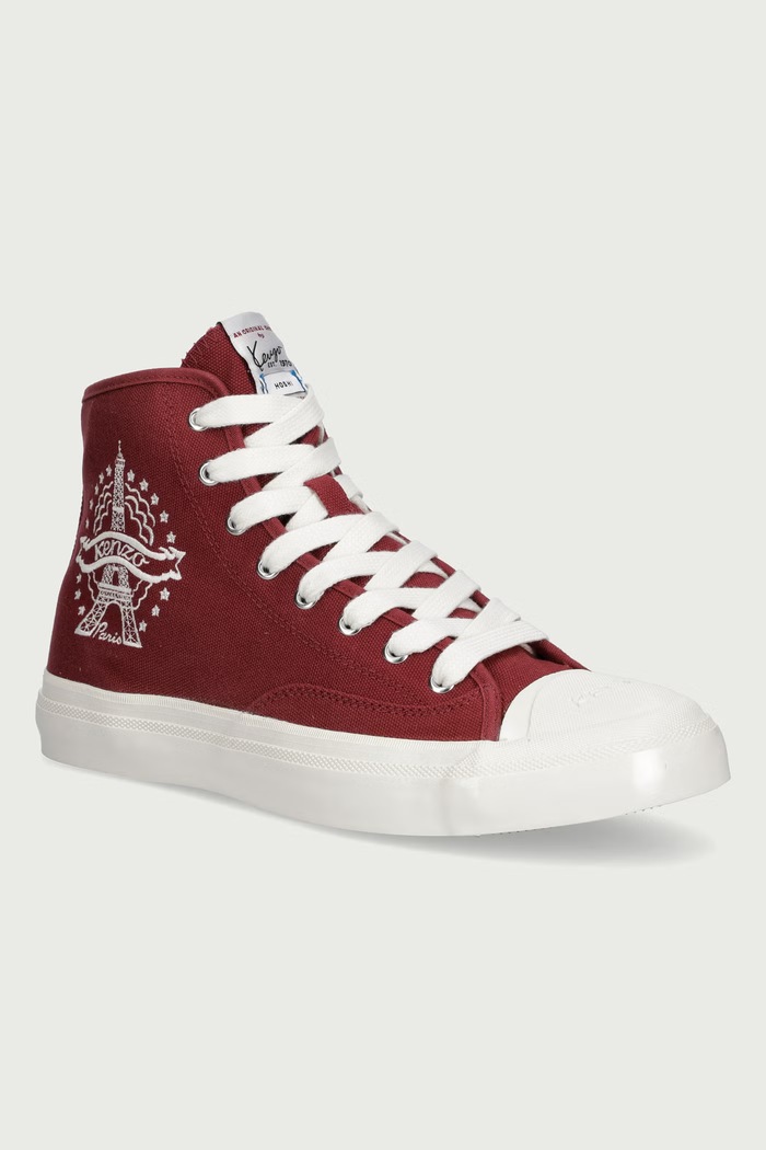 Kenzo High top Sneaker tenisice za muškarce bordo FG65SN026F50.23