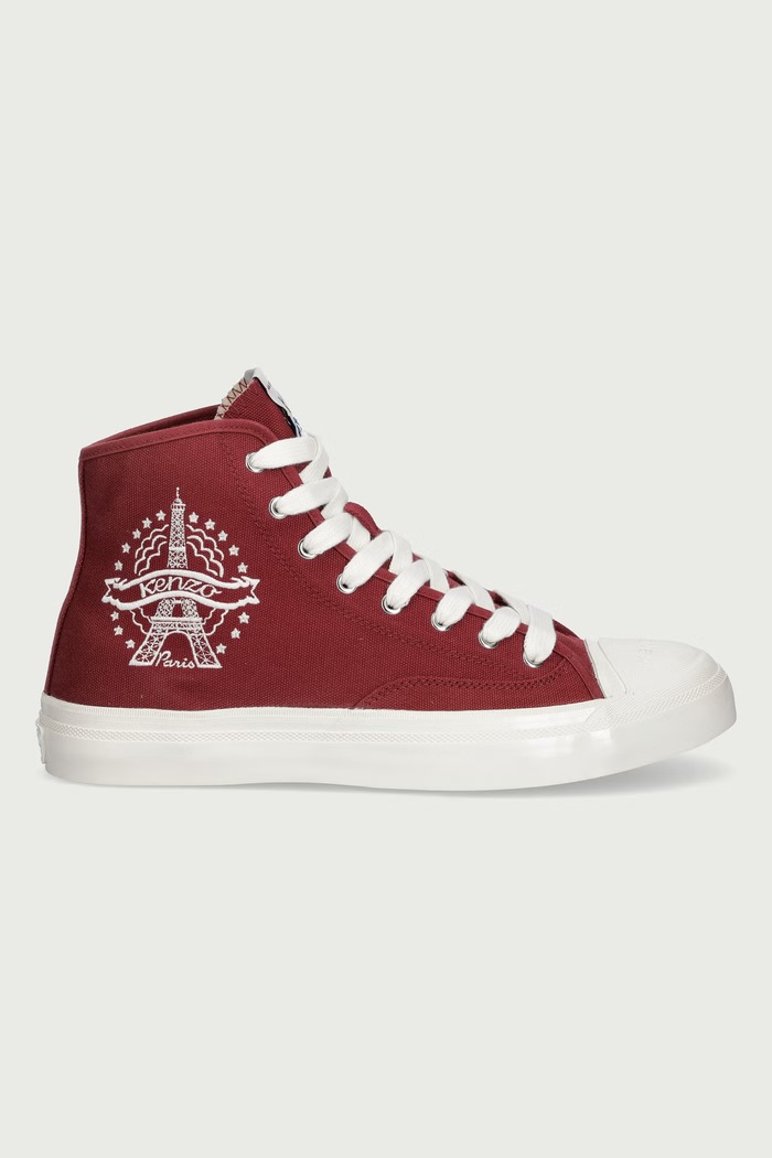 Kenzo High top Sneaker tenisice za muškarce FG65SN026F50.23 bordo AW26