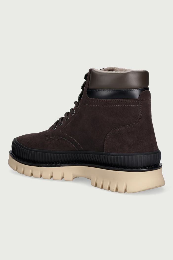 Обувки Gant Туристически обувки мъжки от велур Nebrada 33643490.G399 кафяв