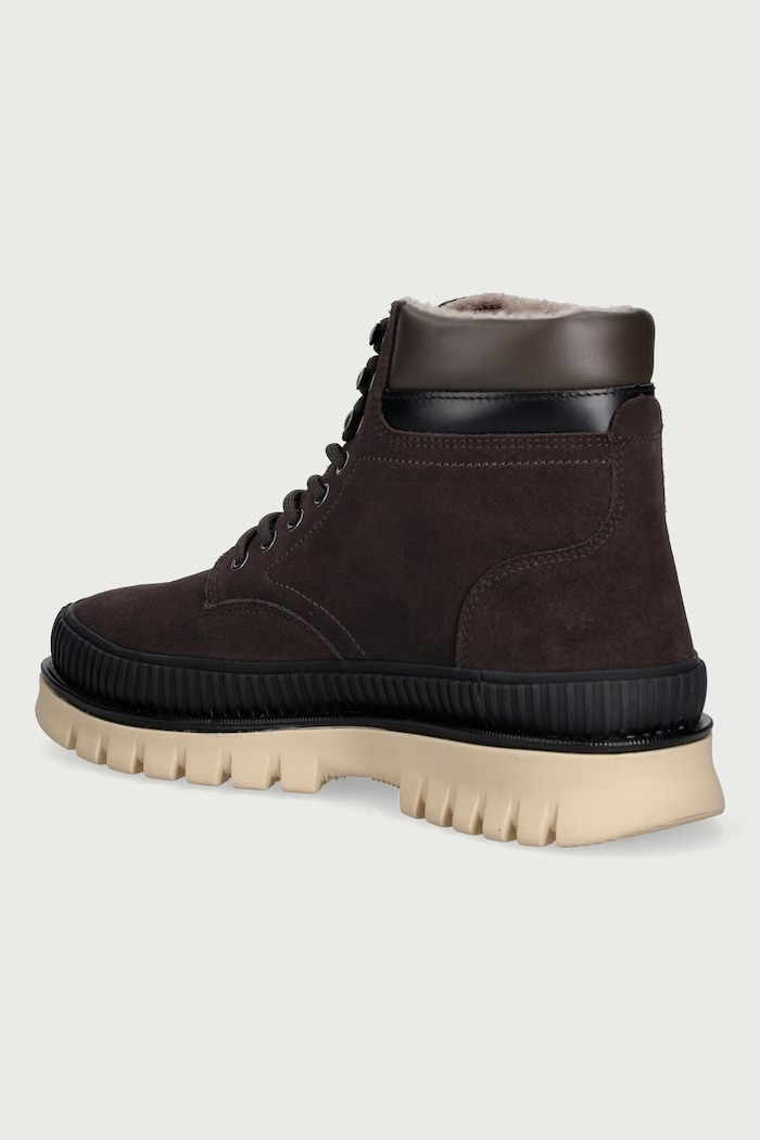 Обувки Gant Туристически обувки мъжки от велур Nebrada 33643490.G399 кафяв
