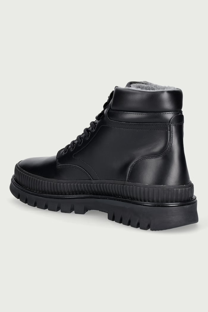 Обувки Gant Туристически обувки мъжки от кожа Nebrada 33641489.G00 черен