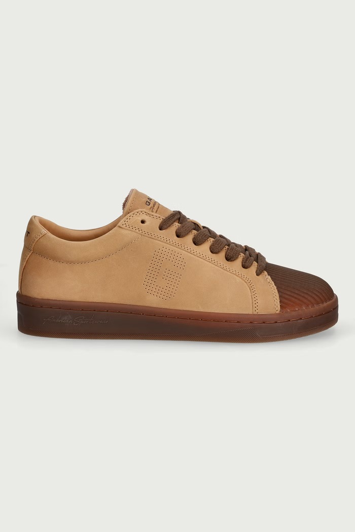 Gant Prepus tenisice za muškarce od nubuka 33631395.G384 smeđa AW26