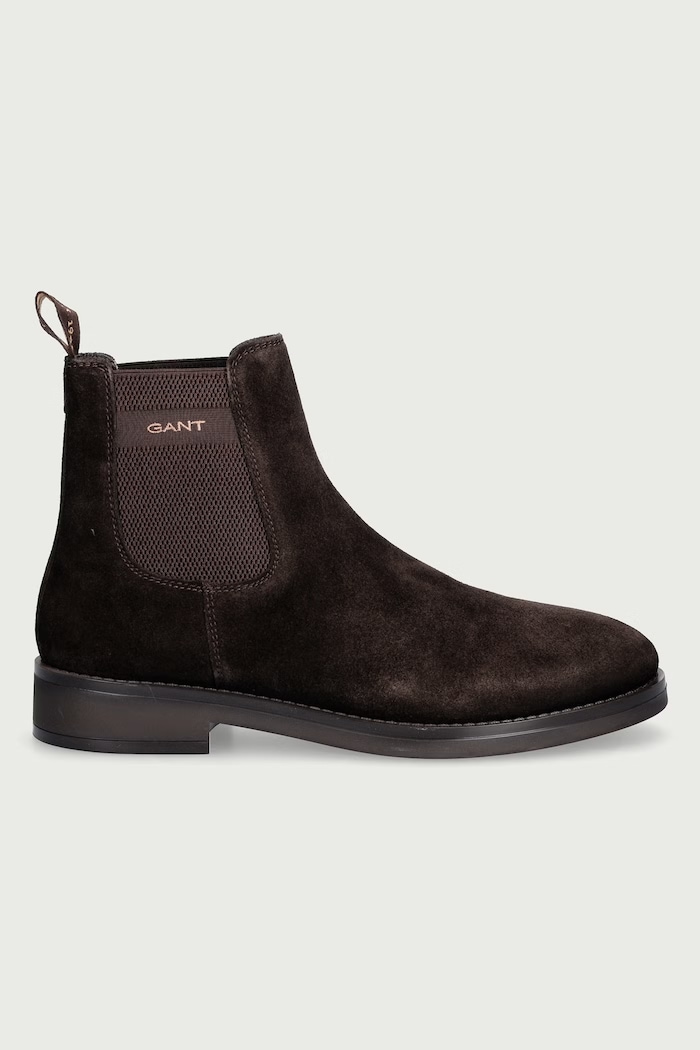Gant Chelsea čižmy pánske semišové Prepdale 33653493.G399 hnedá AW26