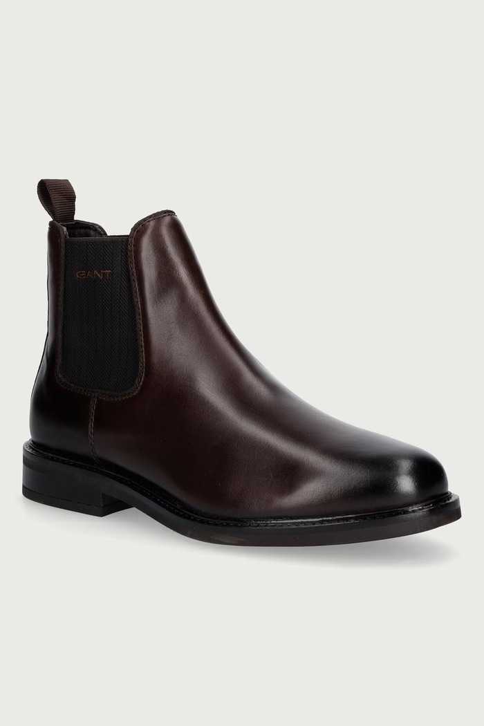 Gant Chelsea čižmy pánske kožené St Fairkon hnedá 33651495.G46