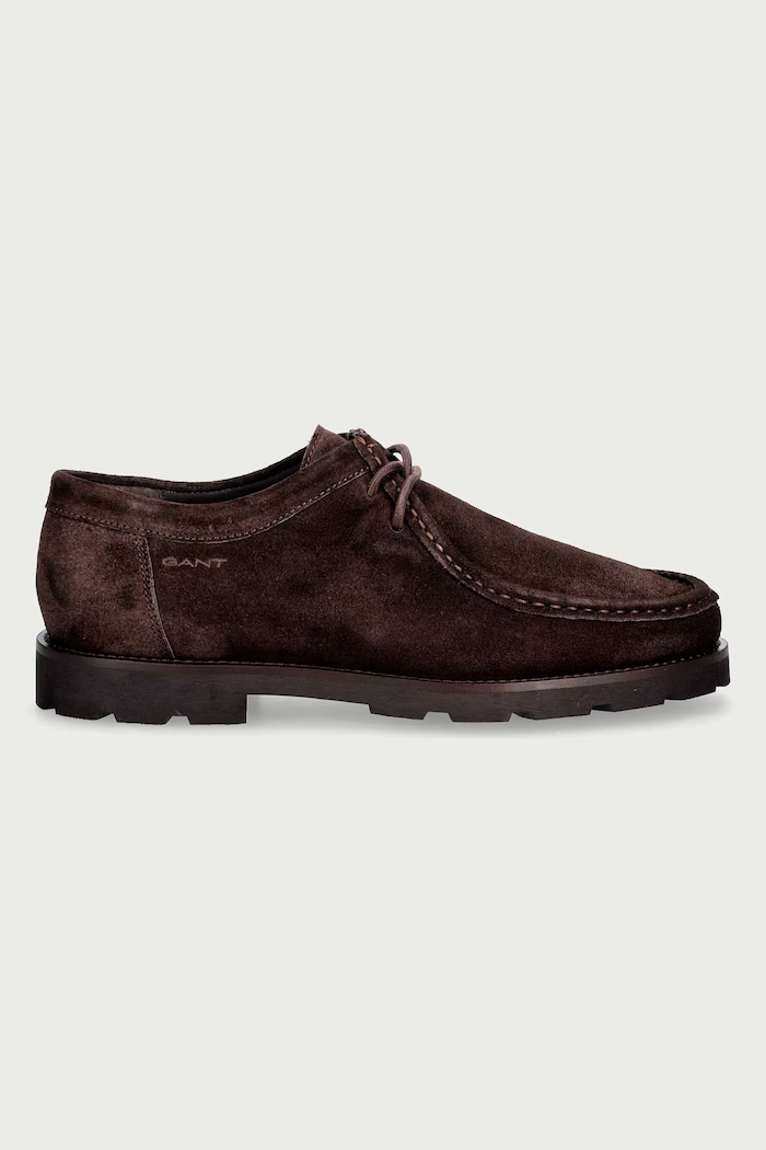 Gant Cipele za muškarce od brušene kože Tratton 33633462.G399 smeđa AW26