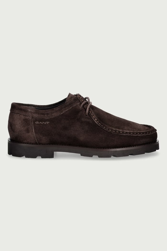 Gant Félcipő férfi velúr Tratton 33633462.G399 barna AW26