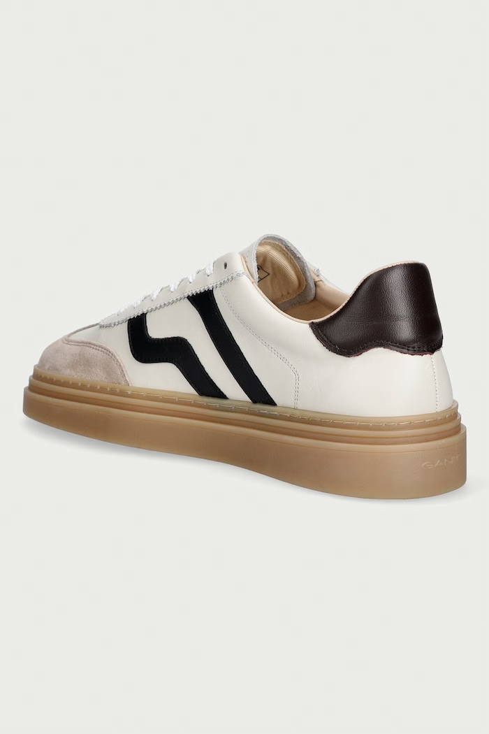 Obuwie Gant Cuzmoon sneakersy męskie skórzane 33631377.G961 beżowy