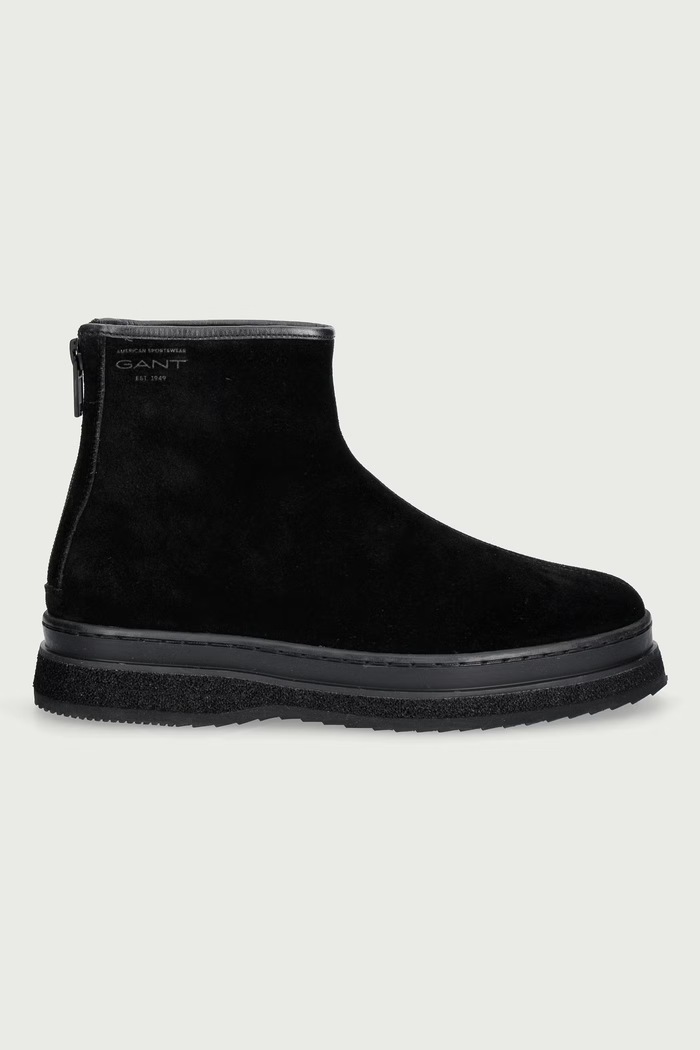 Gant Topánky pánske semišové Blistown 33643481.G00 čierna AW26