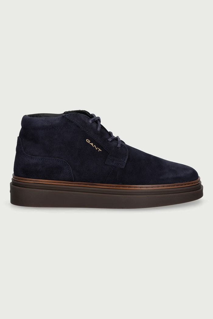 Gant Topánky pánske semišové Kinzoon 33643383.G69 tmavomodrá AW26