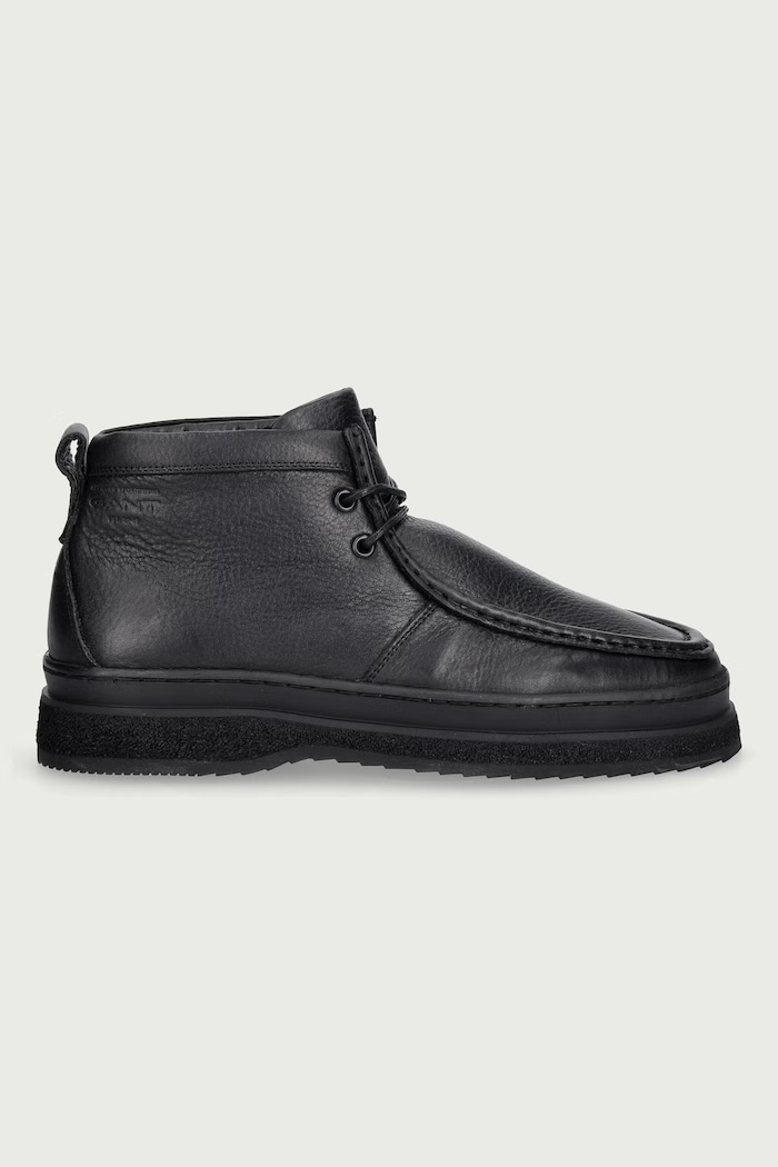 Gant Topánky pánske kožené Blistown 33641479.G00 čierna AW26