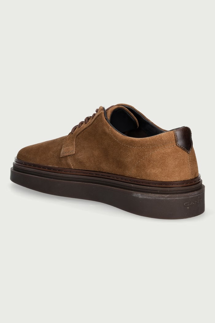Обувки Gant Kinzoon маратонки мъжки от велур 33633382.G415 кафяв