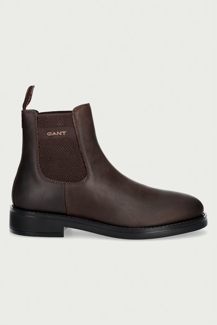 Gant Chelsea čižmy pánske nubukové Prepdale 33651491.G46 hnedá AW26