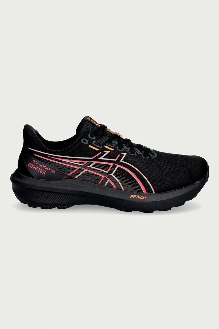 Asics buty treningowe męskie GT-1000 15 GORE-TEX 1011C233.001 czarny AW26