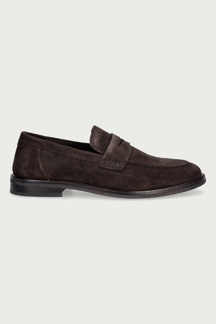 Gant mokasinke za muškarce od brušene kože Lozham 33673384.G46 smeđa AW26
