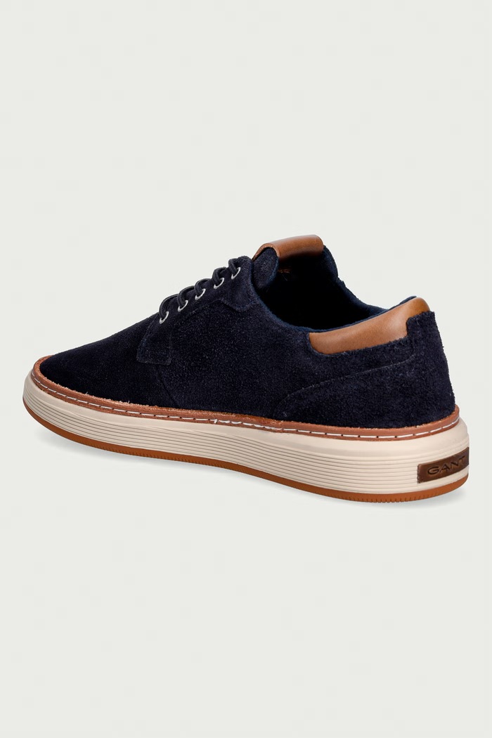 Παπούτσια Gant Wenprep sneakers ανδρικά σουέτ 33633400.G69 σκούρο μπλε