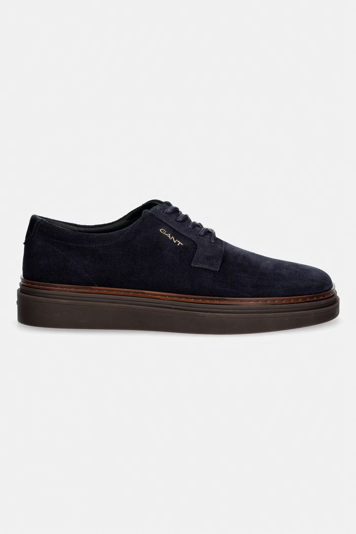 Gant Kinzoon sneakers ανδρικά σουέτ 33633382.G69 σκούρο μπλε AW26