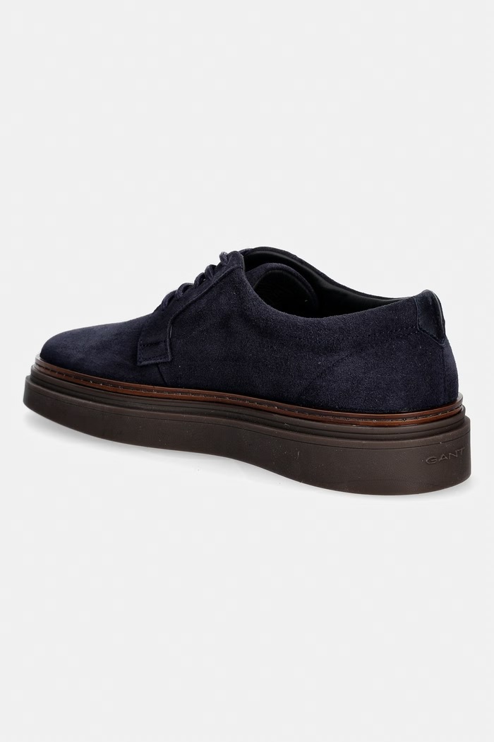 Παπούτσια Gant Kinzoon sneakers ανδρικά σουέτ 33633382.G69 σκούρο μπλε