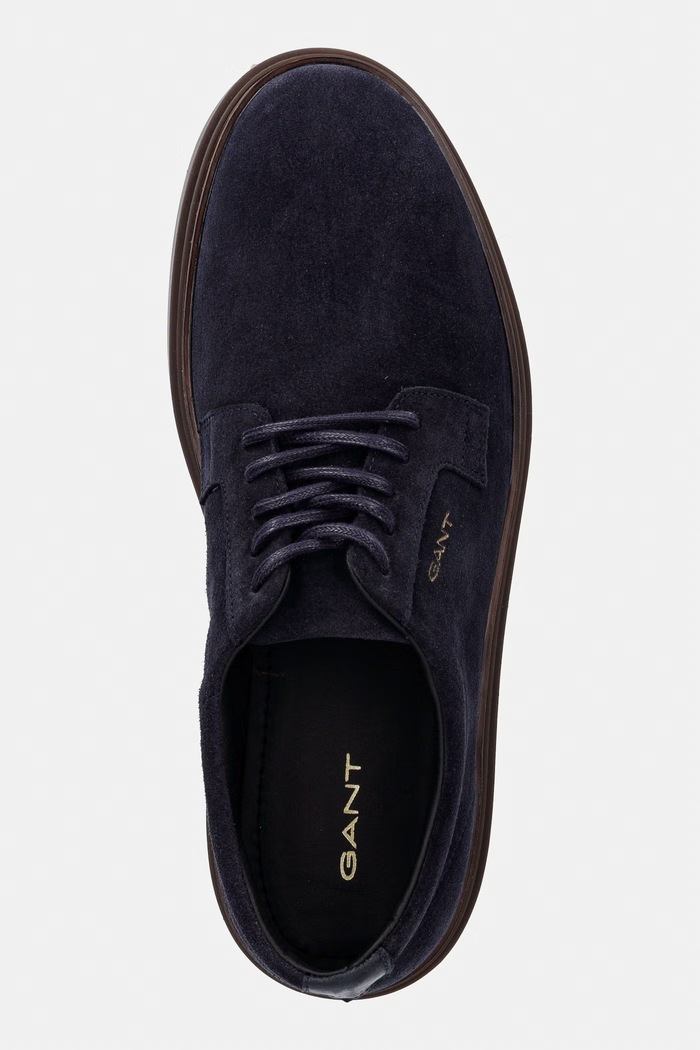 Gant Kinzoon sneakers ανδρικά σουέτ σκούρο μπλε 33633382.G69