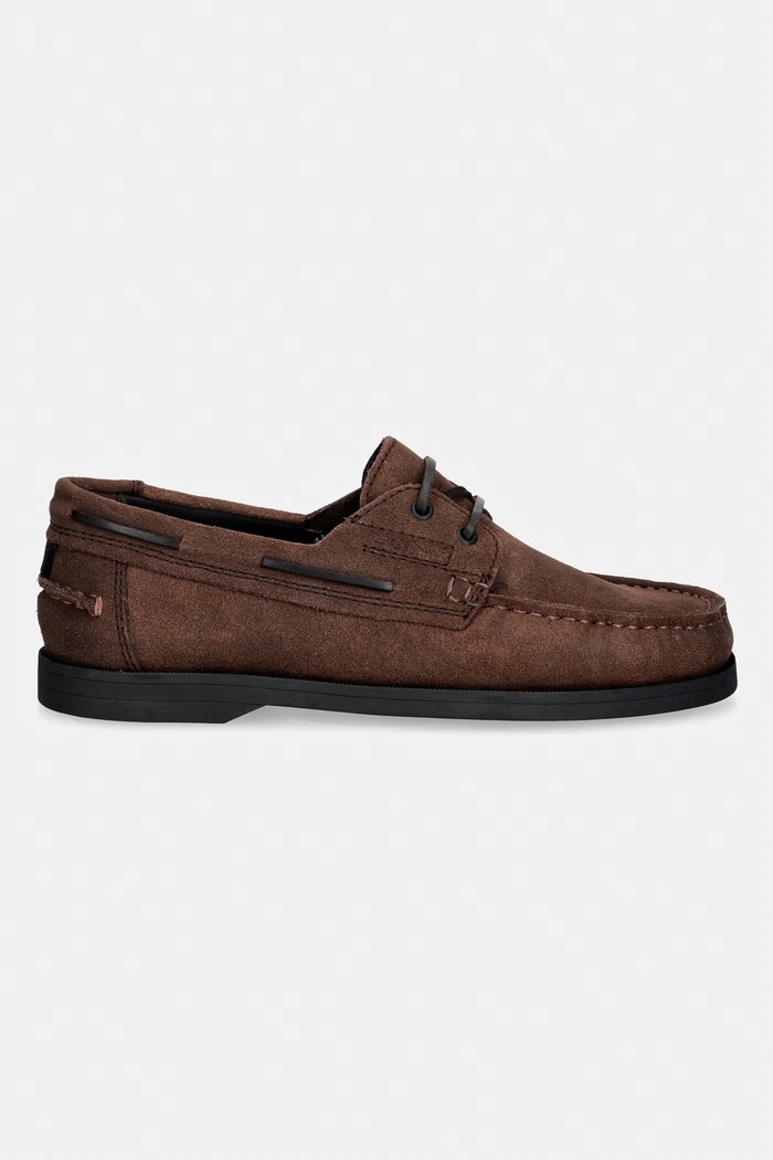 Gant мокасини мъжки от велур Yardport 33633403.G46 кафяв AW26