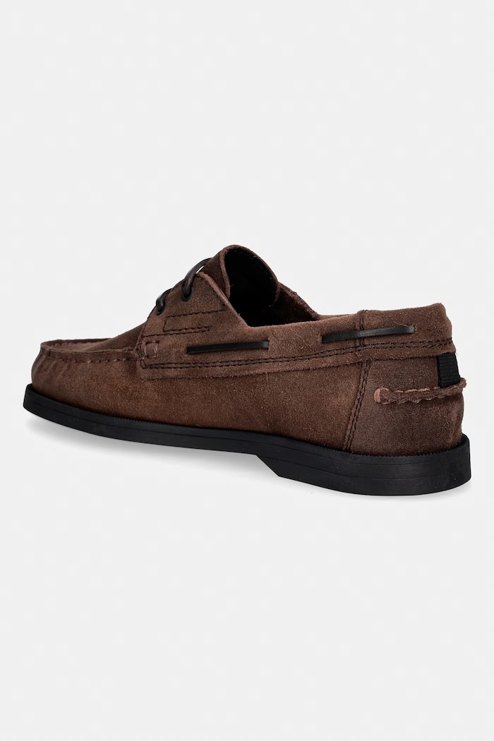 Обувки Gant мокасини мъжки от велур Yardport 33633403.G46 кафяв
