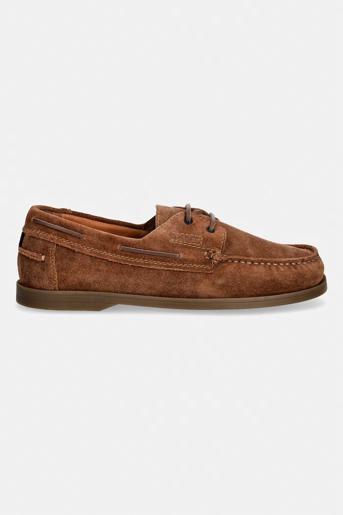 Gant mokasyny męskie zamszowe Yardport 33633401.G410 brązowy AW26