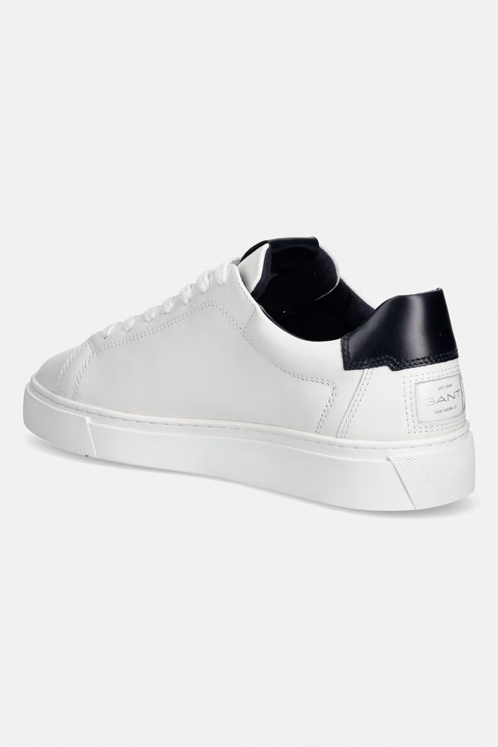 Παπούτσια Gant McJulien sneakers ανδρικά δερμάτινα 33631390.G316 λευκό