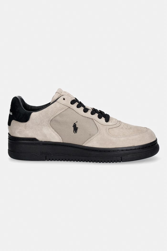 Polo Ralph Lauren Masters Crt sneakers pánske kožené 809P11141001.001 béžová AW26
