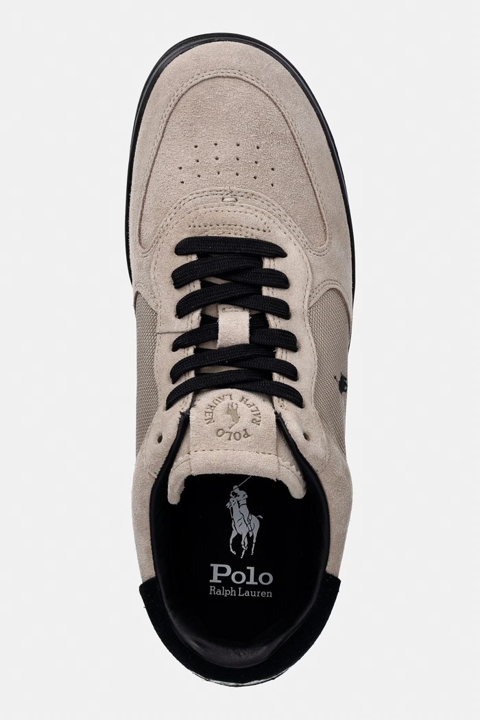 Polo Ralph Lauren Masters Crt sneakers pánske kožené béžová 809P11141001.001