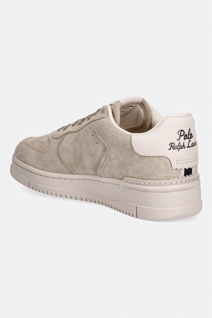 Obuwie Polo Ralph Lauren Mastr Ct Rib sneakersy męskie zamszowe 809P13085003.101 beżowy