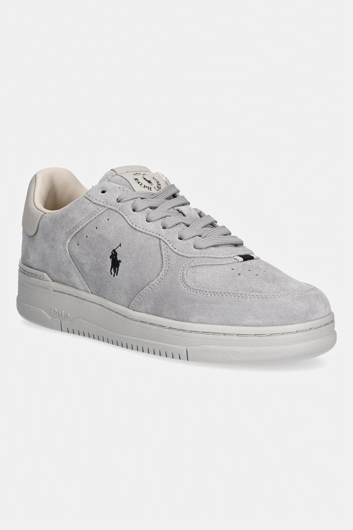 Polo Ralph Lauren Mastr Ct Rib sneakersy męskie zamszowe szary 809P13085002.020