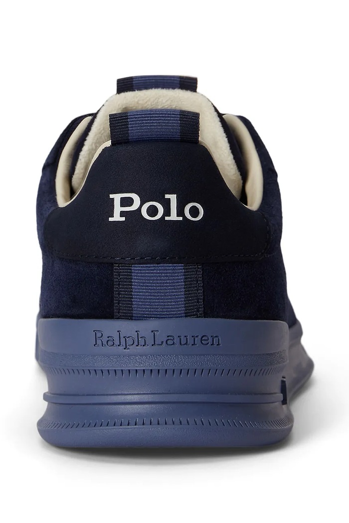 Polo Ralph Lauren Hrt Crt Rib tenisky pánske kožené tmavomodrá 809P13080001.410