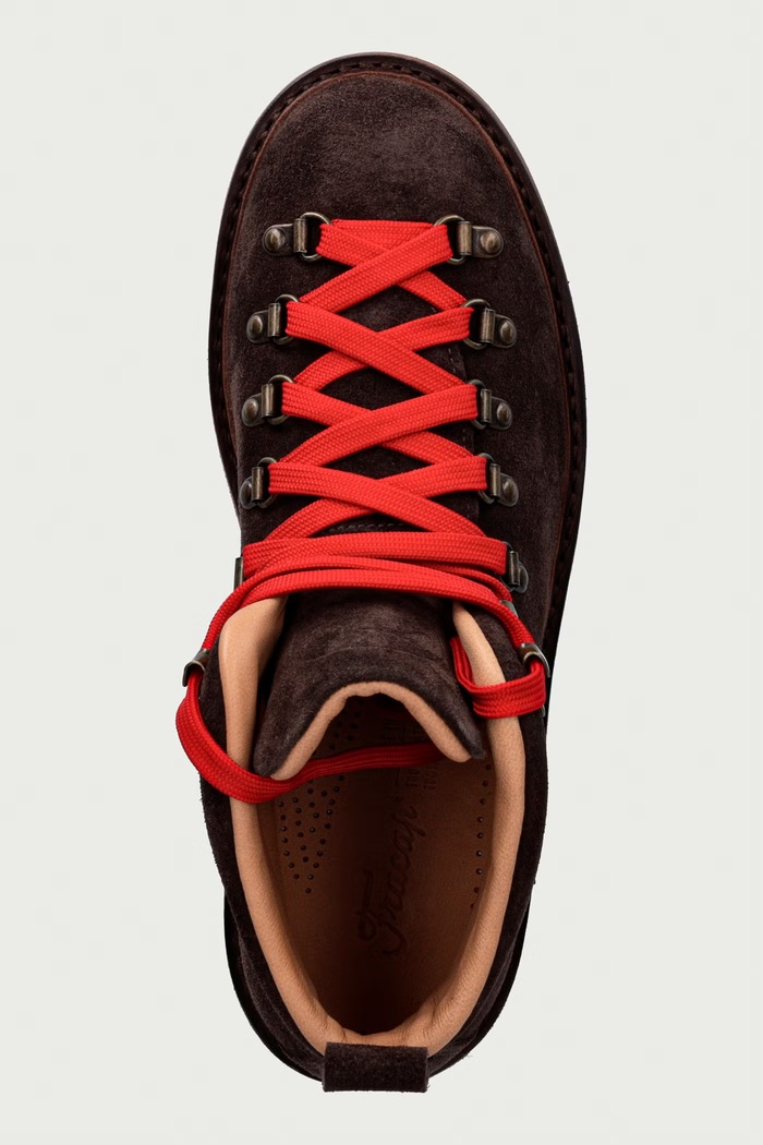 Półbuty zamszowe Fracap M120R.C brązowy
