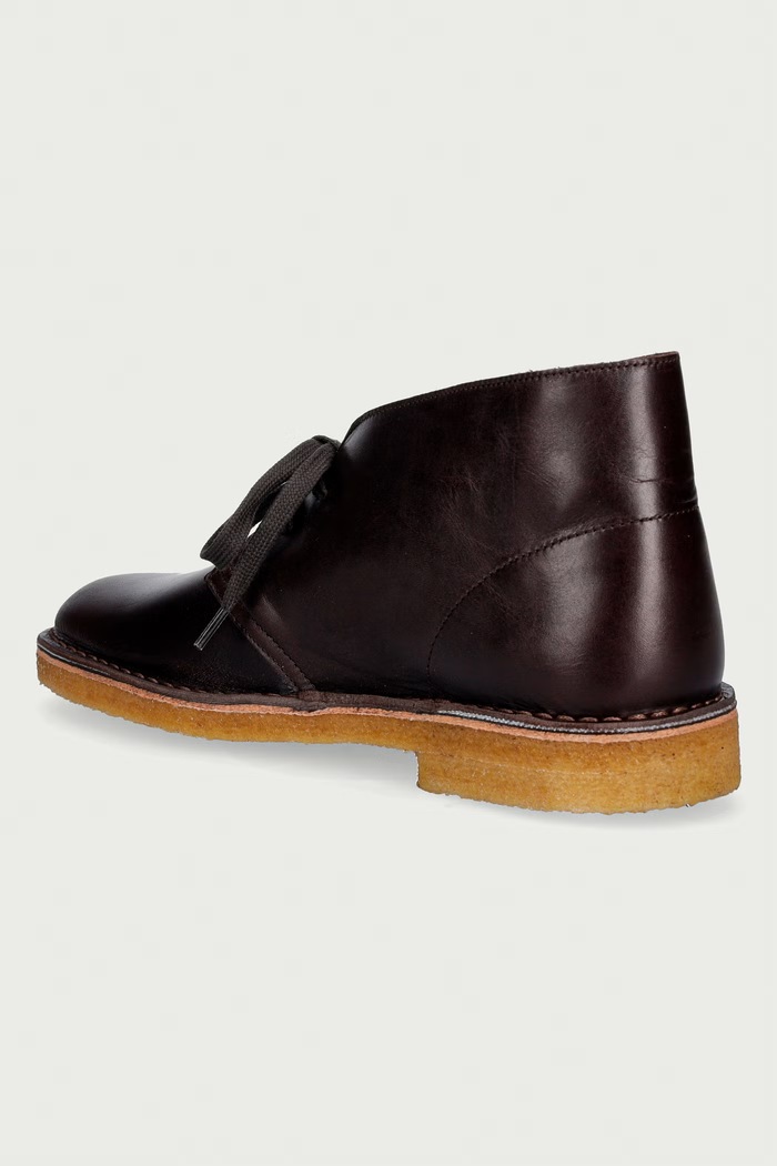 Scarpe A.P.C. X CLARKS stivaletti alla caviglia in pelle PXCEL.M53005 marrone