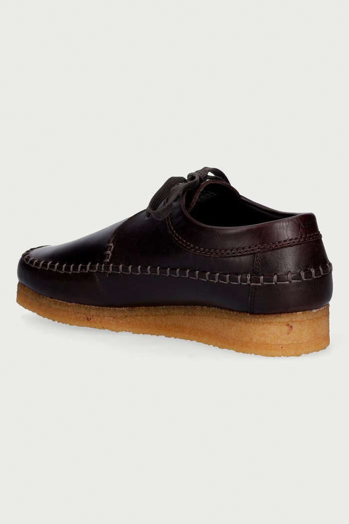 Obuća A.P.C. X CLARKS cipele od kože PXCEL.M53004 smeđa