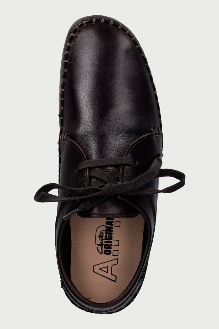 X CLARKS cipele od kože A.P.C. PXCEL.M53004 smeđa