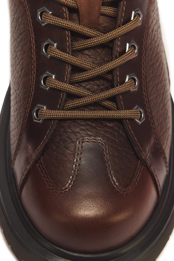 Wayborne Boot dress shoes leather Dr. Martens brown DM43247200
